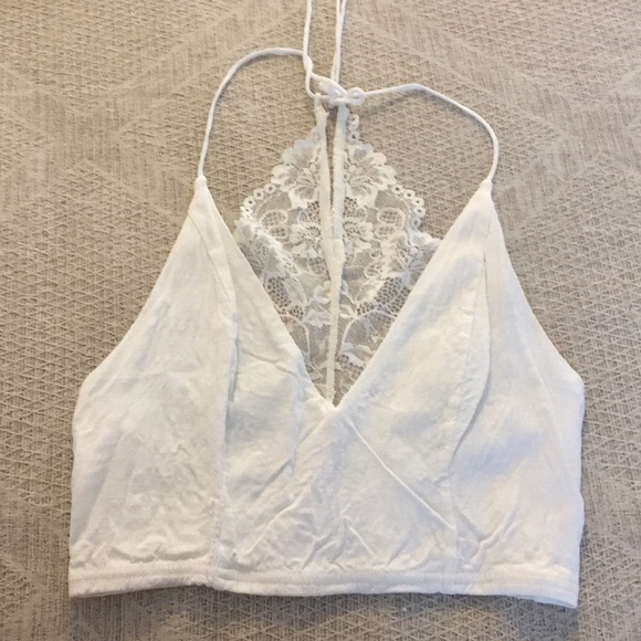 Free People Tops - Free people lace crop tank